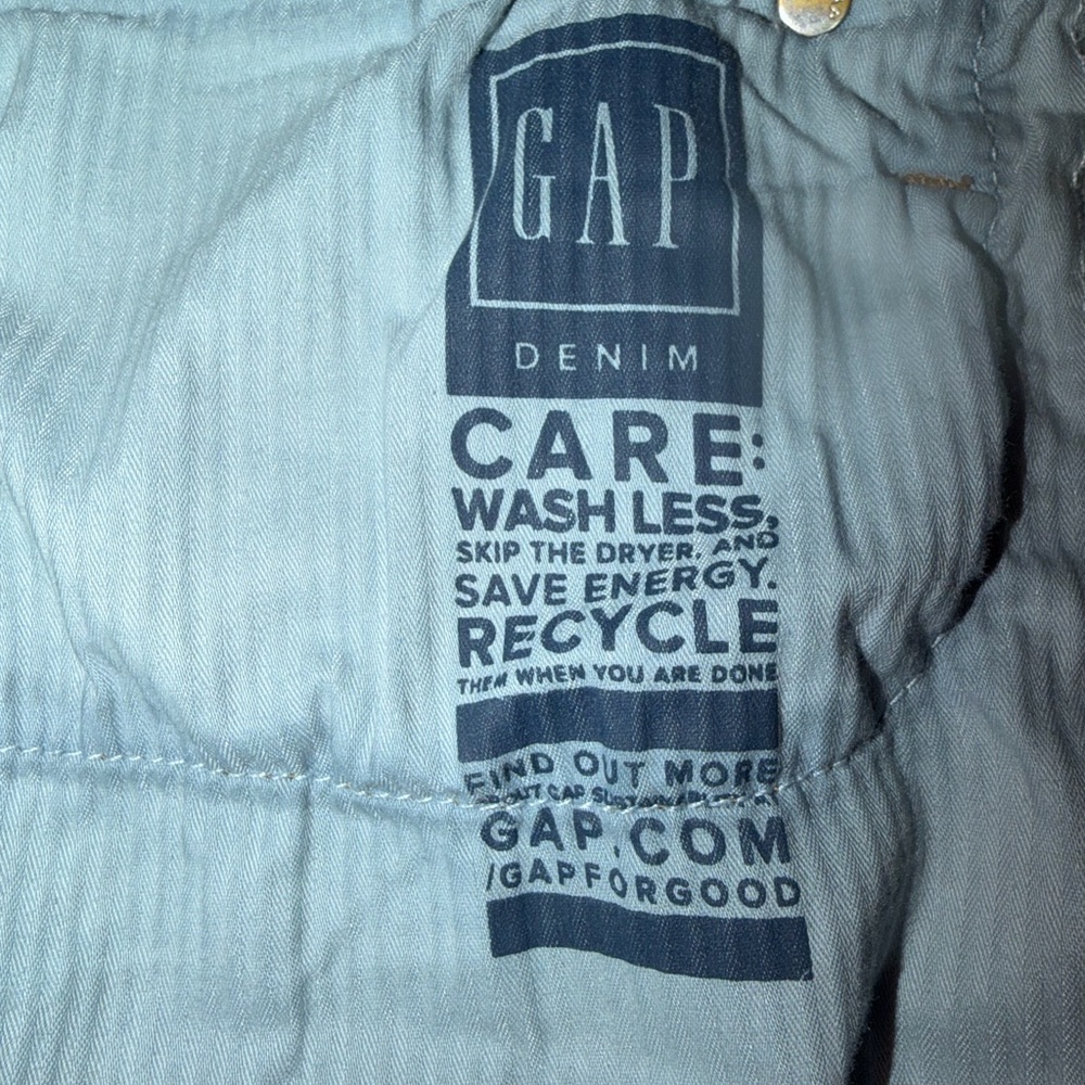 Women's size 16 GAP Dark Blue Skinny Jeans - Picture 6 of 7